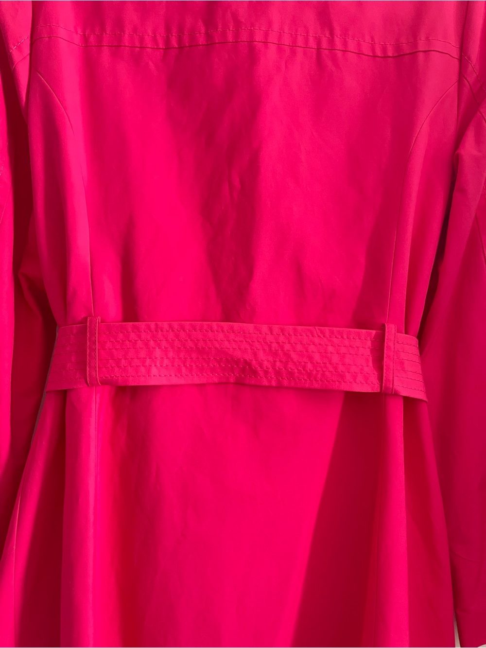 Kate Spade Fuchsia Belted
Trench Coat - Picture 10 of 16
